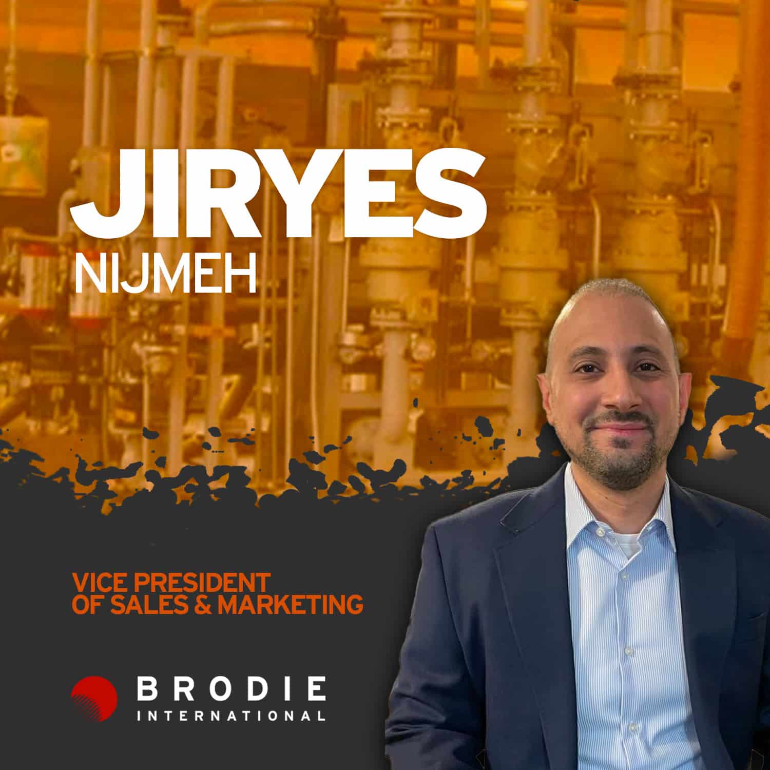 Jiryes Nijmeh VP of Sales Marketing Brodie International